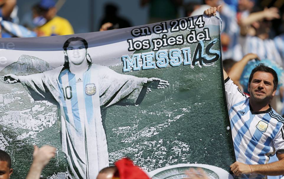 Ma gli argentini aspettano il Messia... Reuters